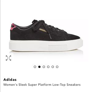 Adidas women snickers platform